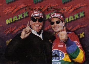 1996 Maxx Made in America - Chase The Champion #8 Jeff Gordon / Rick Hendrick Front