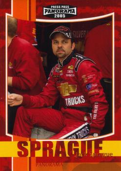 2005 Press Pass Stealth - Panorama #PPP 10 Jack Sprague Front