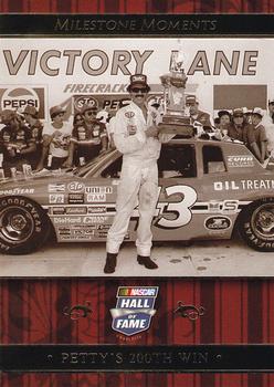 2010 Press Pass Stealth - NASCAR Hall of Fame #NHOF 27 Petty's 200th Win Front