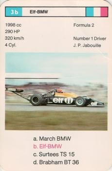1975 Top Trumps by Dubreq Series 1 - Racing Cars #3b Jean-Pierre Jabouille Front