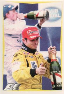 2003 Edizione Figurine Formula 1 #78 Giancarlo Fisichella Front
