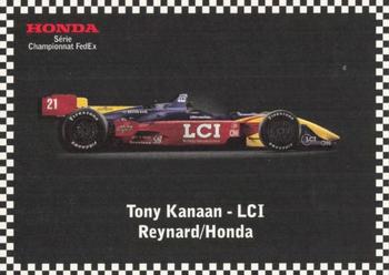 1998 Honda FedEx Championship Series - French #NNO Tony Kanaan Front