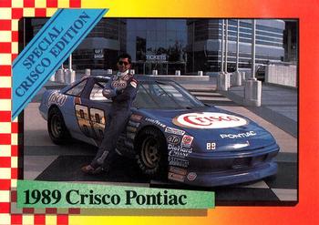 1989 Maxx Crisco #24 Greg Sacks w/Car Front