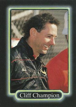 1990 Maxx - Glossy #24 Cliff Champion Front