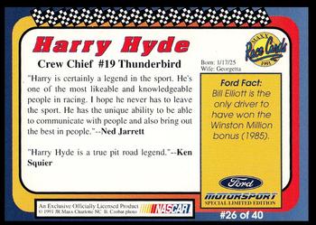 1991 Maxx Ford Motorsport #26 Harry Hyde Back
