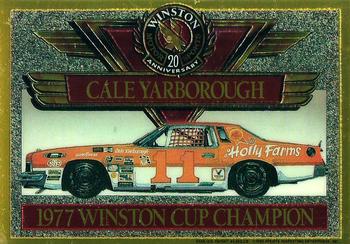 1991 Maxx Winston 20th Anniversary Foils #NNO Cale Yarborough 1977 Car Front