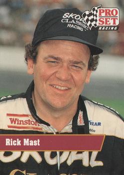 1991 Pro Set #1 Rick Mast Front