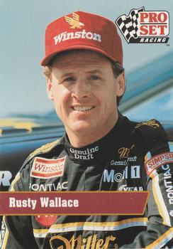 1991 Pro Set #5 Rusty Wallace Front