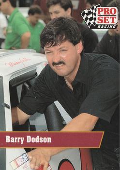 1991 Pro Set #49 Barry Dodson Front