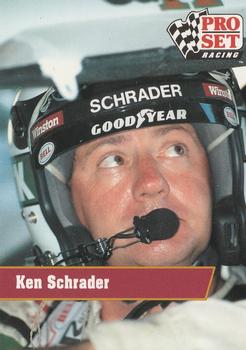1991 Pro Set #50 Ken Schrader Front