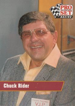 1991 Pro Set #58 Chuck Rider Front
