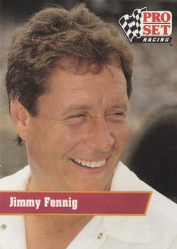 1991 Pro Set #62 Jimmy Fennig Front