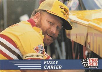 1991 Pro Set NHRA #99 Fuzzy Carter Front