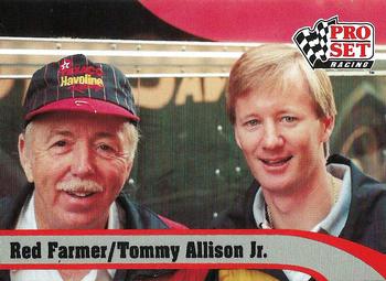 1992 Pro Set #188 Red Farmer / Tommy Allison Jr. Front