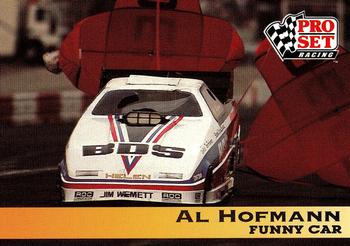 1992 Pro Set NHRA #121 Al Hofmann's Car Front