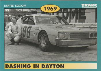 1992 Traks Benny Parsons #11 Dashing In Daytona Front