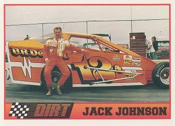 1992 Traks Dirt #2 Jack Johnson Front