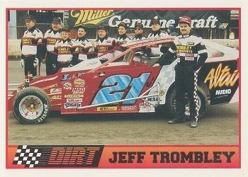 1992 Traks Dirt #4 Jeff Trombley Front