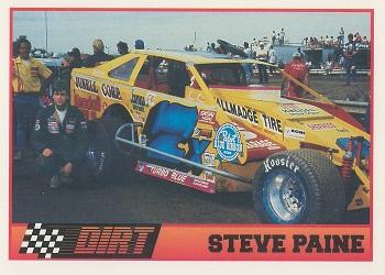 1992 Traks Dirt #6 Steve Paine Front
