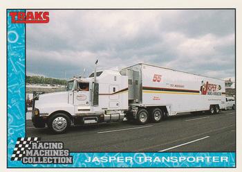 1992 Traks Racing Machines #66 Jasper Transporter Front