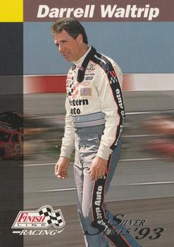 1993 Finish Line - Silver Series '93 #107 Darrell Waltrip Front