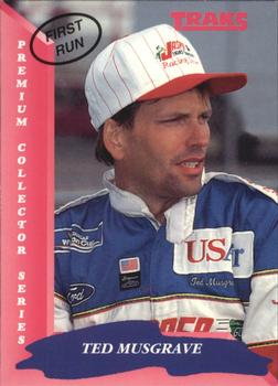 1993 Traks - First Run #55 Ted Musgrave Front