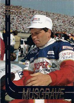 1993 Traks Trivia #47 Ted Musgrave Front