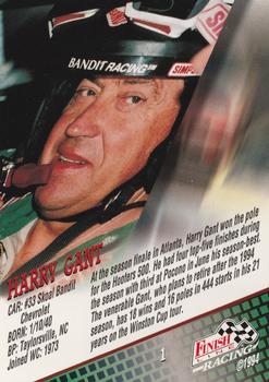 1994 Finish Line - Silver #1 Harry Gant Back
