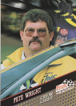 1994 Finish Line - Silver #41 Pete Wright Front