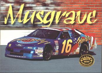 1994 Maxx Medallion #12 Ted Musgrave Front