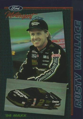 1994 Maxx Ford Motorsport #2 Rusty Wallace Front