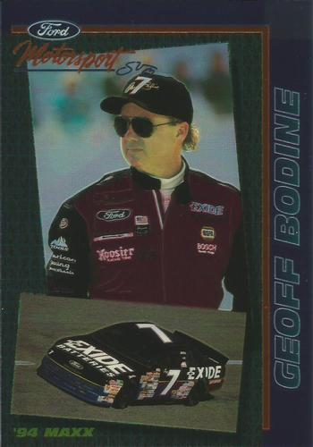 1994 Maxx Ford Motorsport #7 Geoff Bodine Front
