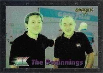 1994 Maxx Premier Plus - Alan Kulwicki #1 The Beginnings Front