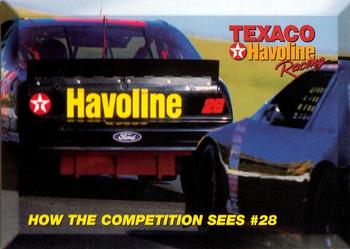 1994 Maxx Texaco Havoline Racing #10 How the Competition Sees #28 Front