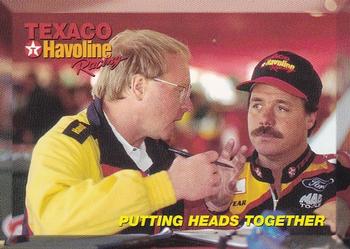 1994 Maxx Texaco Havoline Racing #6 Putting Heads Together Front