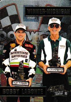 1995 Action Packed Winston Cup Country - Winners Parallel #56 Bobby Labonte / Joe Gibbs Front