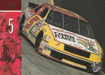 1995 Press Pass - Red Hot #43 Terry Labonte's Car Front
