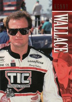 1995 Press Pass - Red Hot #72 Kenny Wallace Front