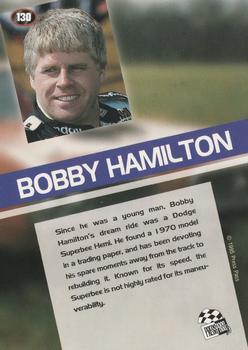 1995 Press Pass - Red Hot #130 Bobby Hamilton Back