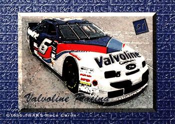 1995 Traks 5th Anniversary #51 Valvoline Racing Back