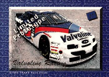 1995 Traks 5th Anniversary #51 Valvoline Racing Back