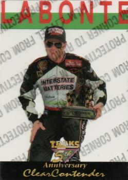 1995 Traks 5th Anniversary - Clear Contenders #C7 Bobby Labonte Front