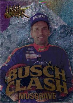 1995 Wheels High Gear - Busch Clash Gold #BC3 Ted Musgrave Front
