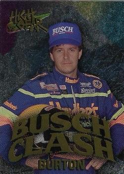 1995 Wheels High Gear - Busch Clash Gold #BC12 Ward Burton Front