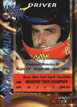1995 Wheels High Gear - Day One #60 Mike McLaughlin Back