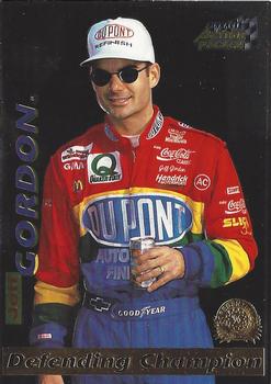 1996 Action Packed Credentials - Silver Speed #4 Jeff Gordon Front