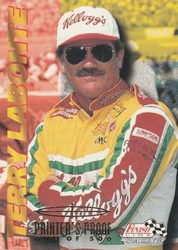 1996 Finish Line - Printer's Proof #78 Terry Labonte Front