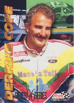 1996 Finish Line - Silver #6 Derrike Cope Front