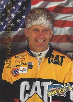 1996 Maxx Made in America #64 David Green Front