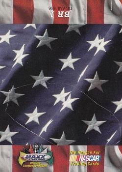 1996 Maxx Made in America - Blue Ribbon #BR1 Derrike Cope Back